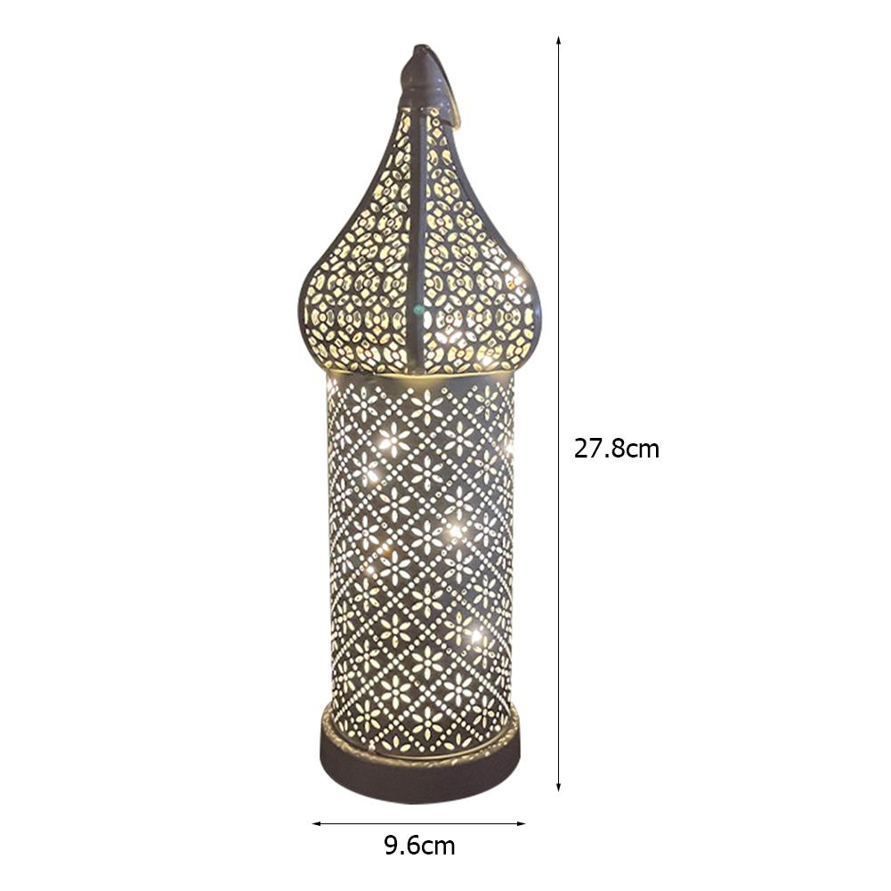 European Style Hollow Lantern Light  Battery Operated Outdoor Garden Yard Art Decorations Outdoor Lighting Fixture