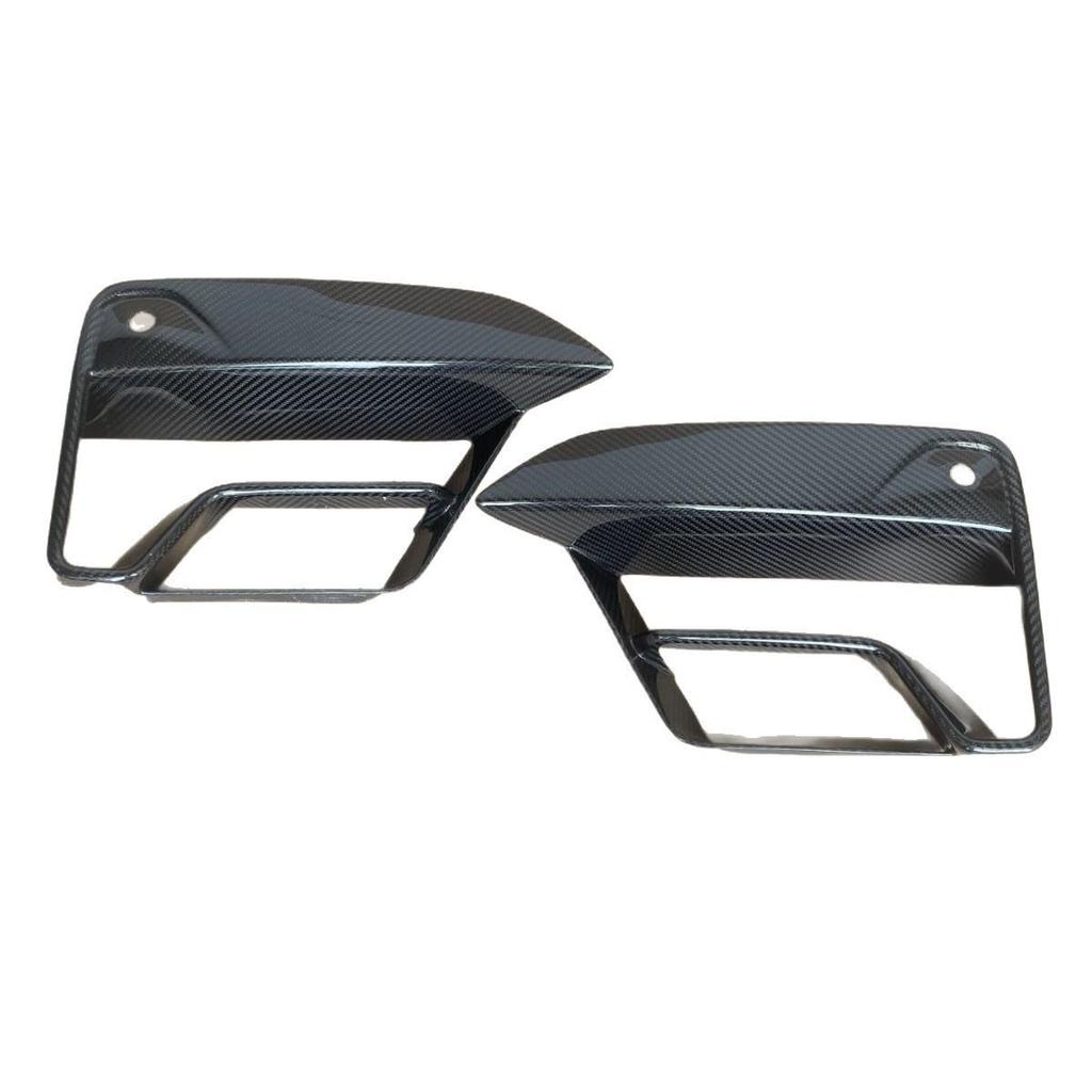 Carbon Fiber Front Bumper Air Vent & Fog Light Cover for BMW 5 Series F90 M5