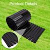 Corrugated Metal Garden Edging Black Border for DIY Flower Bed Driveway