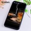Krajews Cigar Whiskey Ice Drink Phone Case Cover For iPhone 17 Air 16 15 14 plus 11 12 13 pro max Plus coque Fundas