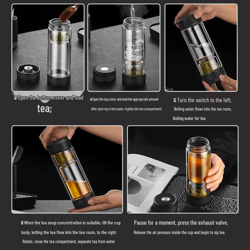 Tea Love CZL-022-70FT Portable Tea Infuser Cup