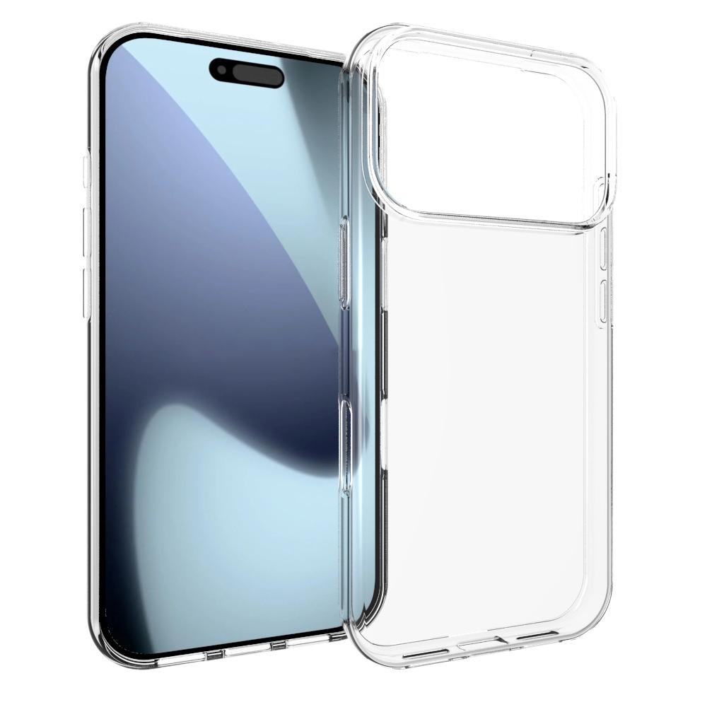 

Для чохла iPhone 17 Pro Стійкий до водяних знаків Прозорий чохол з ТПУ для задньої панелі телефону A