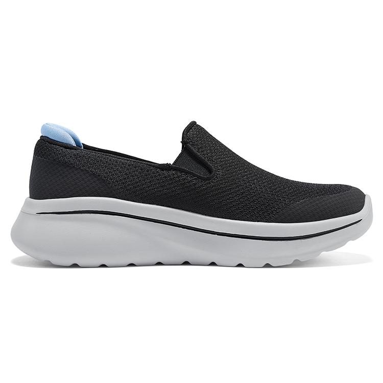 Skechers Sport Series Fashion Comfortable Durable Breathable Low-Top Casual Shoes Women Sneaker Black Blue 125841-BKBL
