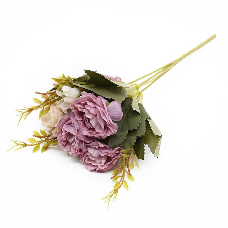 1/3pcs Artificial Flowers Silk Peony Rose Festival Home Room Outdoor Yard garden wreath Wedding bridal bouquet DIY Gifts Decorat