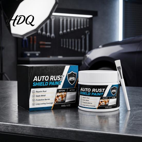 Автомобильный набор от ржавчины Shield Paste 1/2 шт. Ремонт с защитой металла Щетка Кисть Долговечное покрытие
