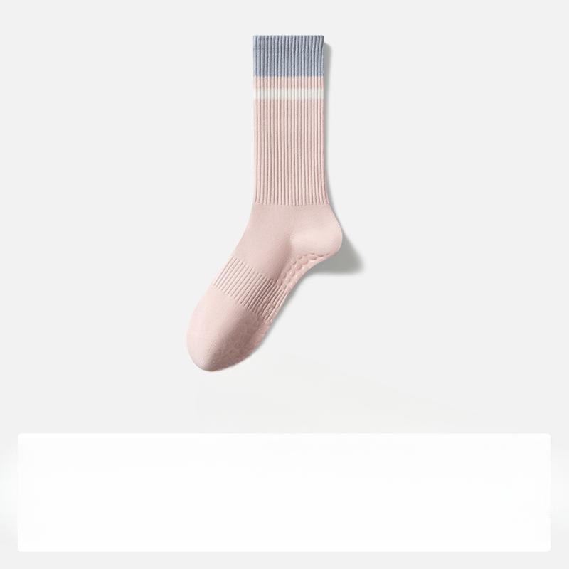 Female Cotton Professional Yoga Pilates In Spring and Summer Indoor Fitness Silicone Non Slip Socks