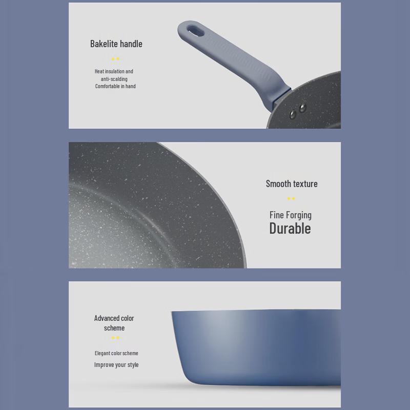 COOKER KING 26cm Maifan Stone Non-stick Frying Pan