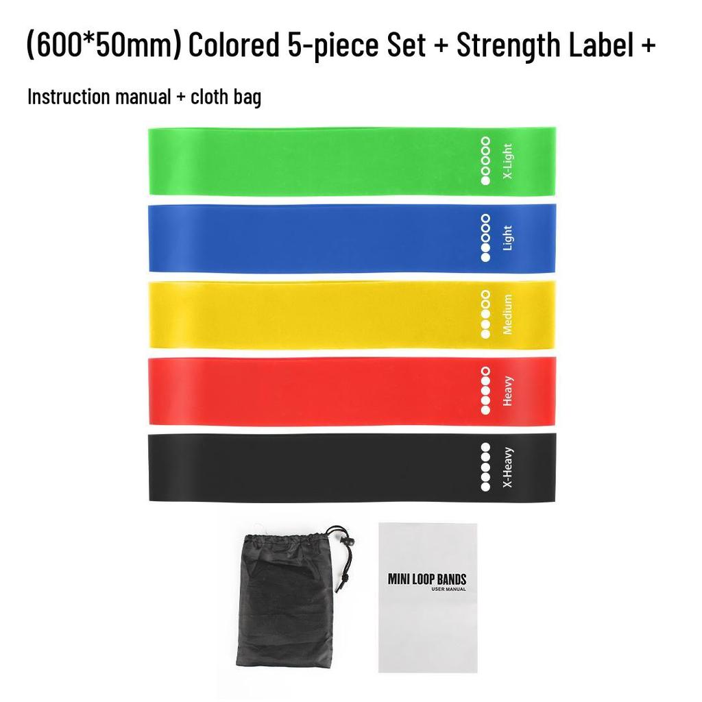 TPE Elastic Band Yoga Resistance Ring for Strength Training & Quick Butt Lift