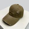 Simple Broken Style Embroidered Letters Baseball Hats Sunshade Retro Versatile New Men Women Personal Fashion Peaked Caps Ins