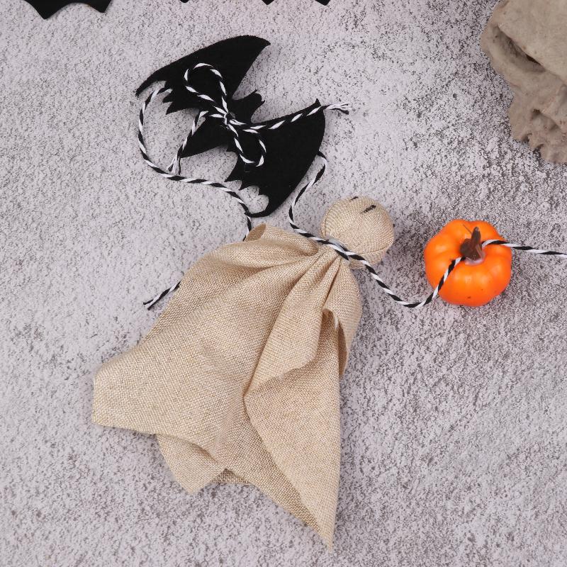 

Diy Cape Garland Room Decor Halloween Decoration Product Ghost Pumpkin Bat Doors Windows Outdoor Garden Courtyard Decoration ONE SIZE
