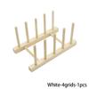 Multifunctional Drain Rack Bowl Dish Storage Rack Household Wooden Drain Rack Kitchen Bowl Dish Drain Rack Plate Storage Rack