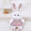 Creative Plush Bunny Toy With Dress For Kids Girls Gift