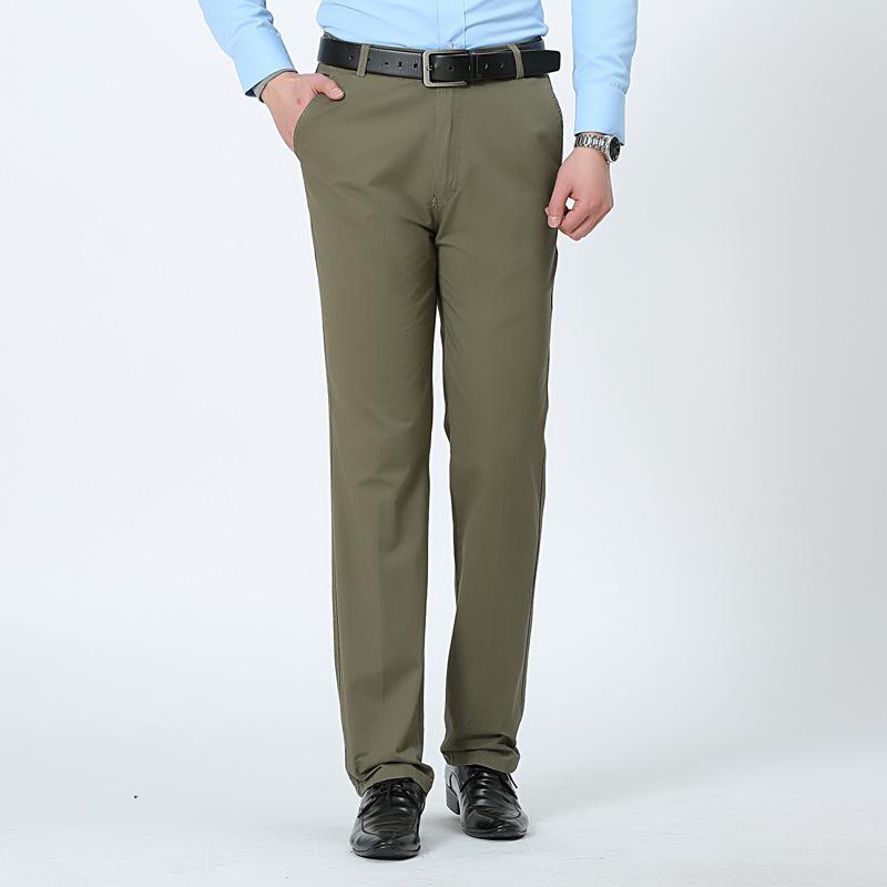 Business Casual Straight-leg Trousers 