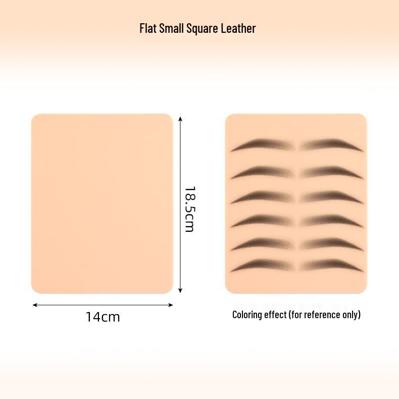 Semi-Permanent Microblading Practice Skin: Soft Silicone Eyebrow, Eye, and Lip Simulation for Beginners; Eyeliner Won't Smudge