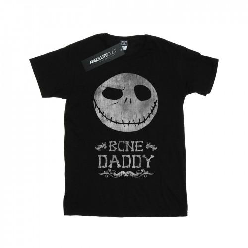 Disney Womens/Ladies Nightmare Before Christmas Bone Daddy Cotton Boyfriend T-Shirt