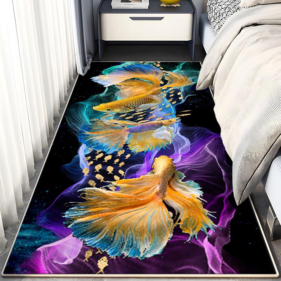 3D Carpet Strip Mat Anti Slip Mat Kitchen Mat Bay Window Mat Bedroom Bedside Mat Room Floor Mat