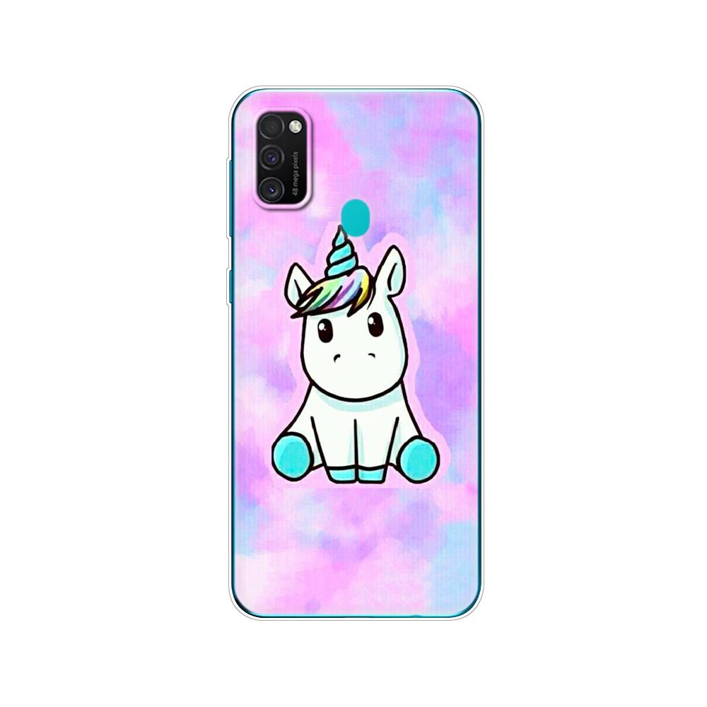 Pentru Samsung M21 Husa 6.4" Husa din silicon moale Tpu pentru Samsung Galaxy M21 M 21 SM-M215FZGUSER m215 Geanta din spate a telefonului Carcasa de protectie