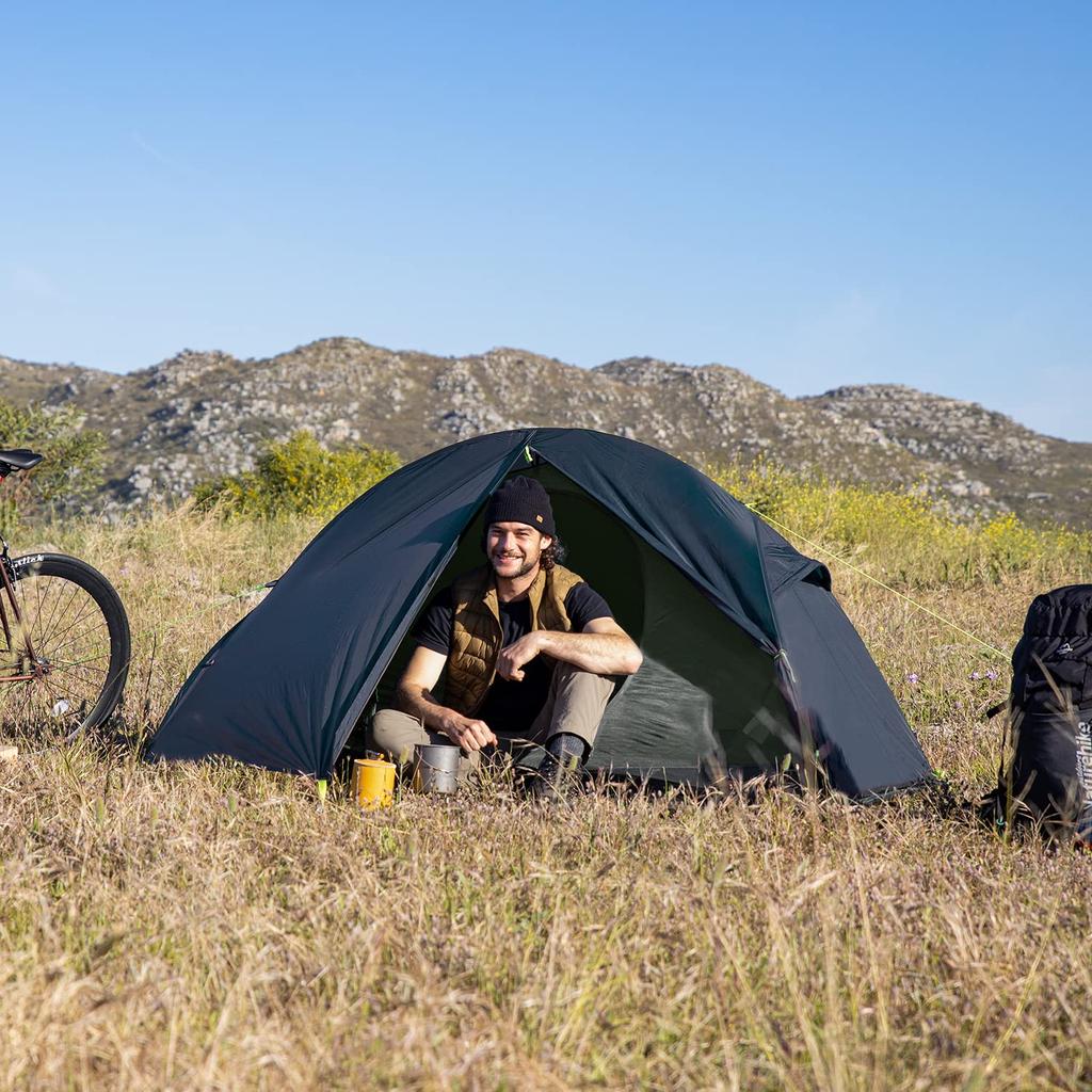 Oficiální stan Naturehike Sólo stan pro 1 osobu Lehký Kompaktní s předním pokojem