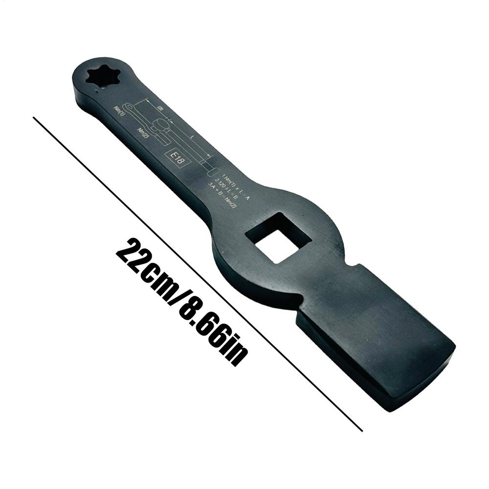 Brake Disc Wrench Ergonomic Rustproof Universal Labor Saving Truck Brake Discs Wrenches Tool For Maintenance Efficiency Braking