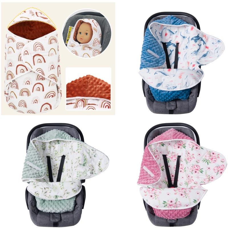 Hrubá a útulná deka pro novorozence, ideální na zimu a jaro