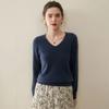 Women's 100% Pure Cashmere V-Neck Sweater - Autumn/Winter Knit Base Layer.