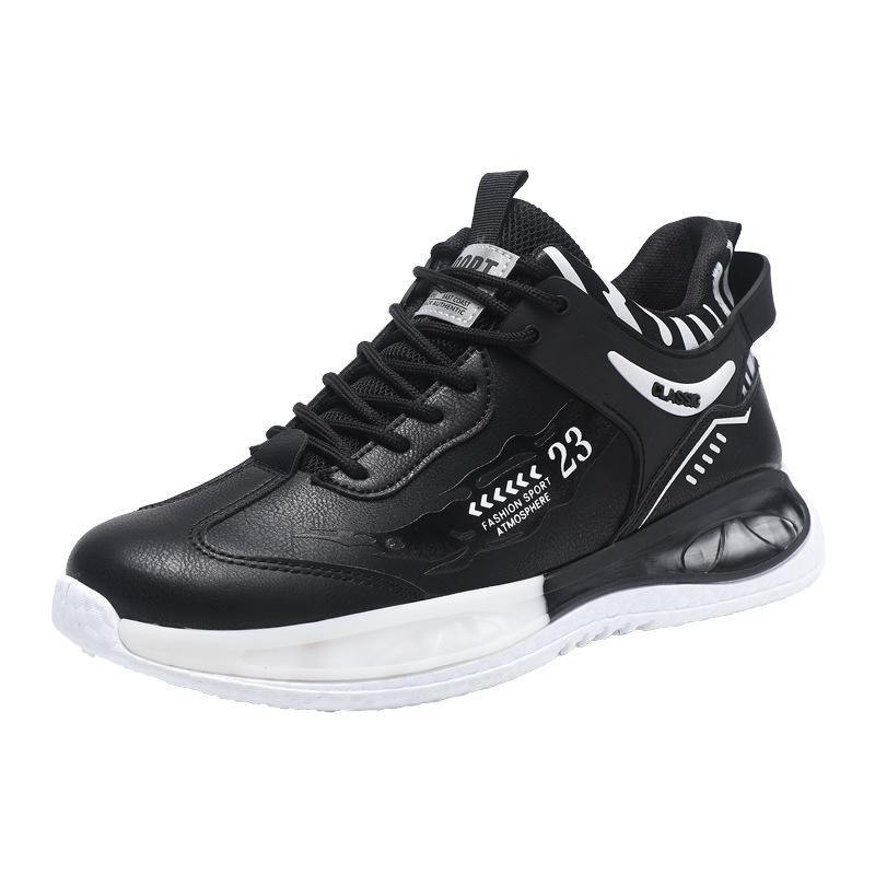 Lässige Herrenschuhe, neue Jugend, trendige Mode, dicker Boden, atmungsaktive Sportschuhe, trendige Freizeitschuhe