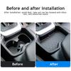 Car Silicone Central Console Organizer Pad Main Co-pilot Storage Box Protect Mat Tray Storage for Toyota RAV4