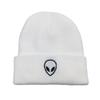 European and American New Alien Skull Embroidered Wool Knitted Hat Men's and Women's Autumn and Winter Thermal Hat Cold Hat