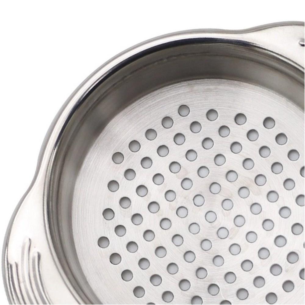 Stainless Steel Food Can Strainer Multipurpose Fruit Can Strainer Canned Food Drainer  Kitchen