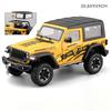 1:22 Jeep Wrangler Off Road SUV Alloy Metal Diecast Model Car Simulation Children Collectibles Ornaments Holiday Present Kid Toy ALM1