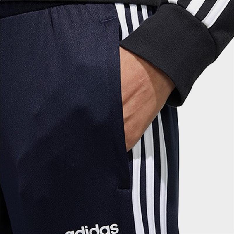 Adidas Sereno 19 Retro Sports Lace-Up Casual Tapered Pants Women Pants Legendary-Ink-Blue FL0168