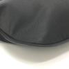 PRADA VL033 triangle plate Waist Pouch Bag body bag Nylon Black