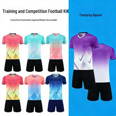 Maillots d'entraînement de football confortables et respirants pour hommes, femmes et enfants