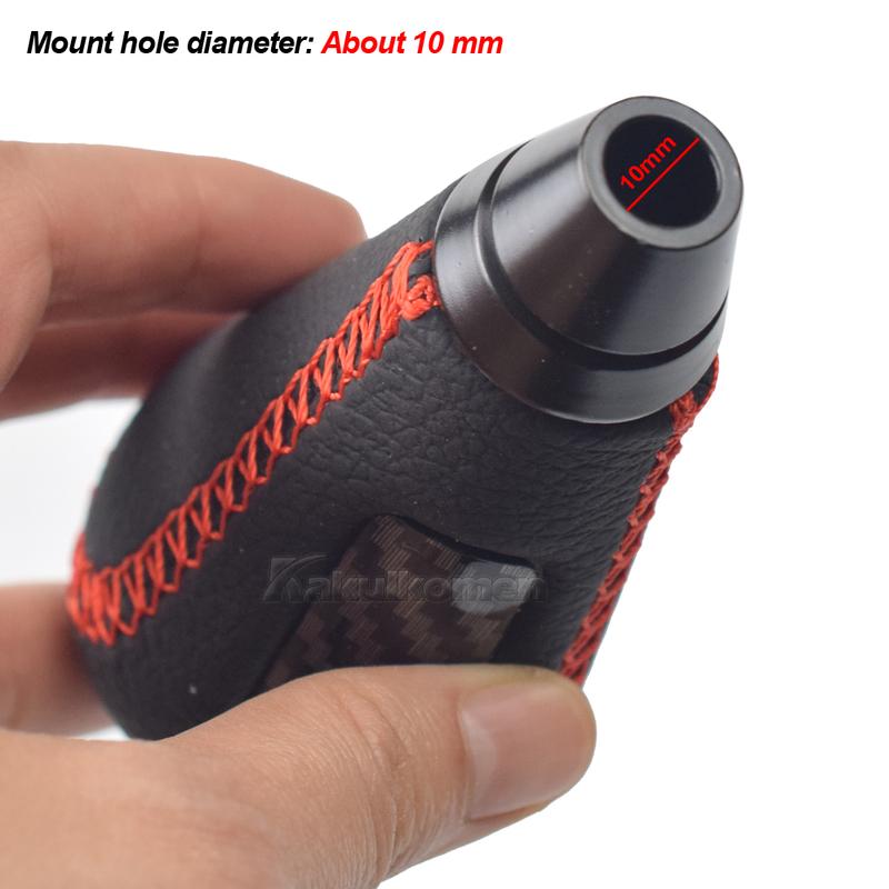 For Lexus IS250 IS350 ISC 2006-2013 Automatic Transmission Carbon Fiber Car Gear Shift Stick Knob Shifter Handle PTR51-53080