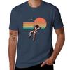 Relaxing Space Unisex Tshirt Basic Solid Color Short Sleeve Cotton Top