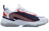 Li Ning Nebula OG Cushioning Slip Resistant Abrasion Resistant Lightweight Low top Casual Shoes Men's White Blue AGCR005-5