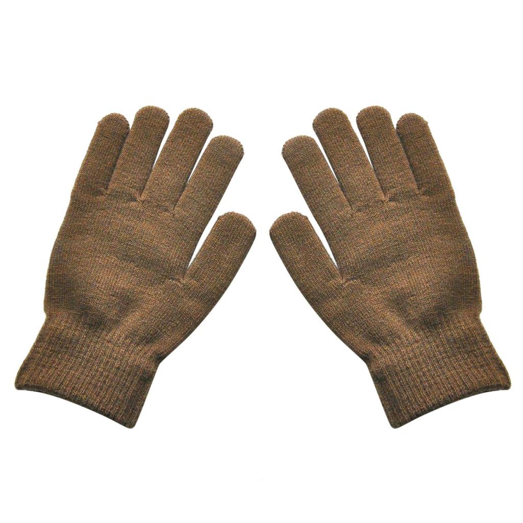 Men's And Women's Knitted Woolen Gloves, Winter Riding Warm And Fleece Gloves