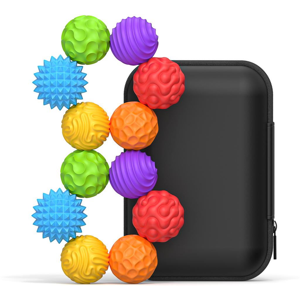 Upgraded Second Generation Silicone Magneti Balls Fidget Toy Worry Balls Autism Calming Toy Kid Adults Relief Stress Sensory Toy