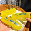 New Squishy Simulated Butter Squeeze Toy Funny Soft Stress Relief Slow Rising Sensory Fidget Relief Game Squeeze Prank Toy Gift