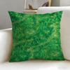 Solid Color Blocking Cushion Cover Soft  EasyWash Pillow Case  Versatile for Couch Bed Travel and Office