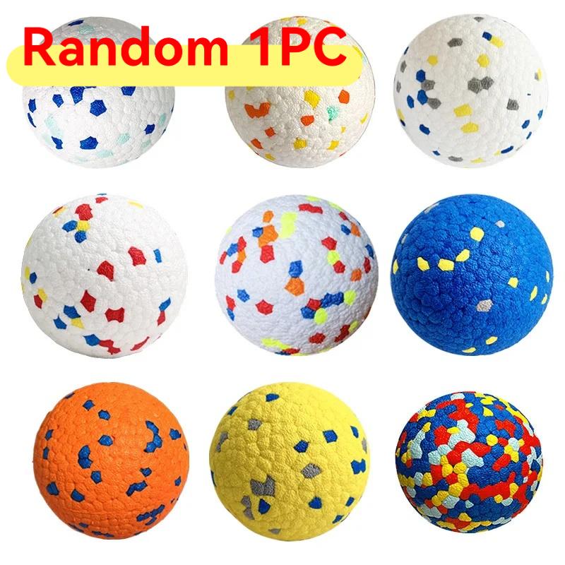 

7.5cm High Elasticity E-TPU Dog Toy Ball Bite Resistant Solid Ball Pet Chew Ball Interactive Outdoor Training Toy For Dogs