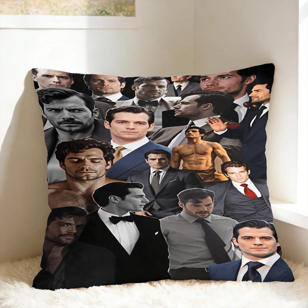 Henry Cavill Kissenbezug Vintage Kissenbezug Druck Kissenbezüge Für Sofa Heimdekoration