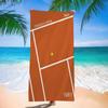 Tennis US French Open Sport Canvas Microfiber Printed Beach Towel Mountain Climbing Yoga Beach Swimming Running Soft Towel