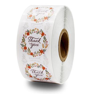 Flower Stickers V7 Wedding Thank You Diy X500