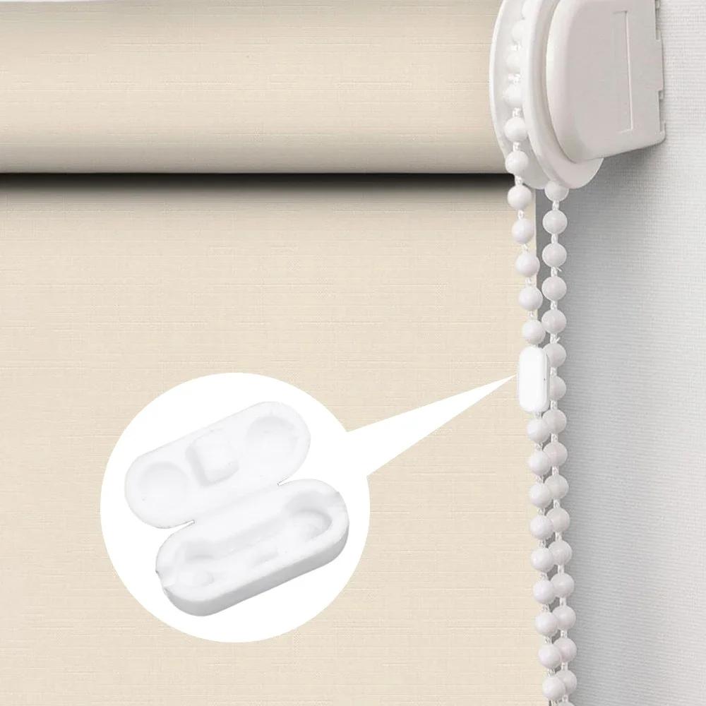 5-100Pcs Roller Blinds Pull Cord Connector Curtain Chain Connector Roman Curtain Beaded Chain Cord Connection Decor Accessory
