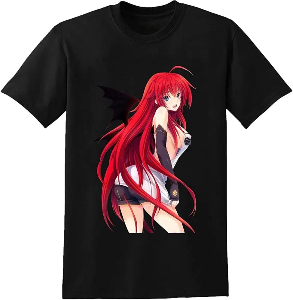Violet Tammy Anime High School DxD Rias Gremory T-Shirt Unisex Tee Black