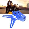 Motorrad Kennzeichenhalter Winkelverstellung Klappbar Blau Motorrad Kennzeichenhalter