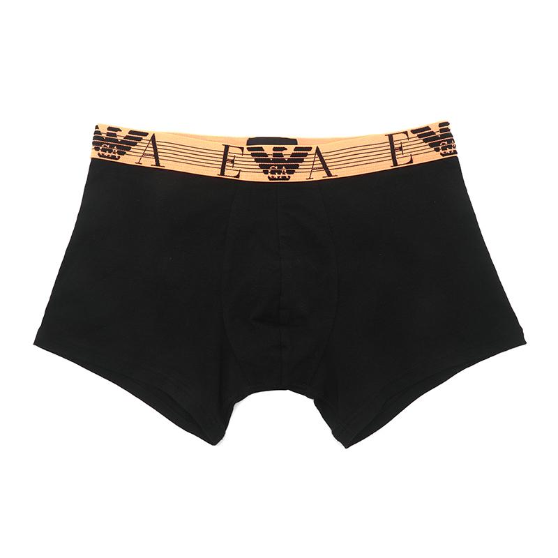 Emporio Armani SS23 Letter Logo Trimmed Boxer Briefs Men underwear Black 111776-3R523-00020 M