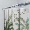 GAETropical Plant Shower Curtain for Bathroom - Waterproof and Durable with Rust-Proof Hook Suitable for Wet and Dry Separatio