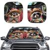 Printed Car Sunshade, Personalized Car Sunshade Creative Animal Picture Sunshade